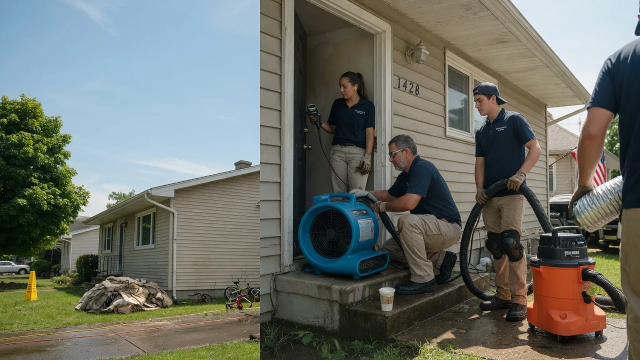 Water Damage Restoration in Groveland, IL near me